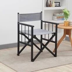 SSLine Set Of 2 Professional Director Chairs Folding Makeup Artist Chair Portable Dining/Bar Height Directors Chair W/Wood Frame And Canvas Lightweight Camping Lawn Chair (White/2PC-19 H) 23 SSLine Set Of 2 Professional Director Chairs Folding Makeup Artist Chair Portable Dining/Bar Height Directors Chair W/Wood Frame And Canvas Lightweight Camping Lawn Chair (White/2PC-19 H) -Home Table Chair Store 41Lpq7CBCKL. AC