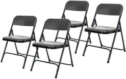 OEF Furnishings Premium Lightweight Plastic Folding Chair, Burgundy 25 OEF Furnishings Premium Lightweight Plastic Folding Chair, Burgundy -Home Table Chair Store 41MNiwVCx9L. AC