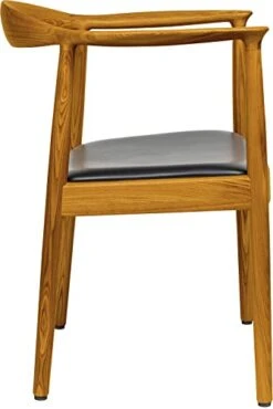 Laura Davidson Furniture Hans Wegner Replica Kennedy Arm Chair, Mid Century Modern Kitchen & Dining Chair With Arm Rest, Ash Wood, Walnut And Italian Leather 14 Laura Davidson Furniture Hans Wegner Replica Kennedy Arm Chair, Mid Century Modern Kitchen & Dining Chair With Arm Rest, Ash Wood, Walnut And Italian Leather -Home Table Chair Store 41Nb0h6duSL