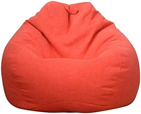 WAQIA Stuffed Animal Storage Bean Bag Chair Cover (No Filler) - Stuffable Zipper Beanbag Cover-Cotton Linen Memory Foam Beanbag Replacement Cover For Adults And Kids Without Filling 7 WAQIA Stuffed Animal Storage Bean Bag Chair Cover (No Filler) - Stuffable Zipper Beanbag Cover-Cotton Linen Memory Foam Beanbag Replacement Cover For Adults And Kids Without Filling - Image 5