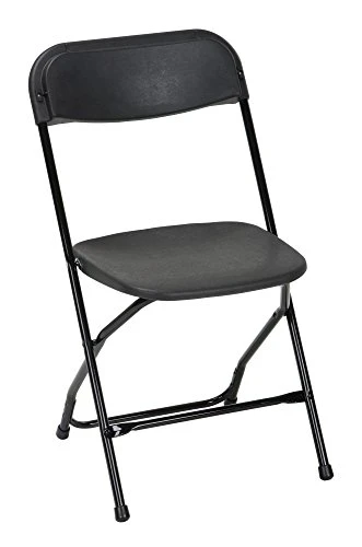 ZOWN Commercial 300 Lb. Use Rate Heavy Duty, Injection Mold Banquet Folding Chair With Comfortable Contoured Back, Black, 8 Pack 3 ZOWN Commercial 300 Lb. Use Rate Heavy Duty, Injection Mold Banquet Folding Chair With Comfortable Contoured Back, Black, 8 Pack