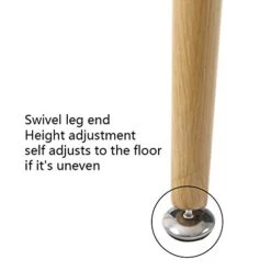 Modern Dining Room Table For 4, Rectangle Kitchen Table With Tempered Glass Table Top,Wood Printed Sturdy Metal Legs,Coffee Table For Dining Room,Kitchen,47.2 X 27.5 X 29.5 In (L X W X H) -Home Table Chair Store 41NoaMJayoL