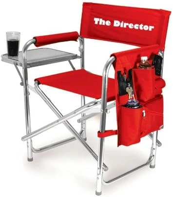 Personalized Embroidered Sports Director Chair With Side Table And Pocket 10 Personalized Embroidered Sports Director Chair With Side Table And Pocket - Image 8