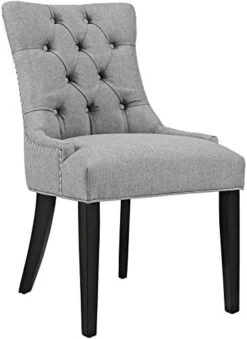 Modway Regent Modern Elegant Button-Tufted Upholstered Fabric With Nailhead Trim, Dining Side Chair, Beige 24 Modway Regent Modern Elegant Button-Tufted Upholstered Fabric With Nailhead Trim, Dining Side Chair, Beige -Home Table Chair Store 41Onvo3A DL. AC