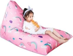 Stuffed Animal Storage Bean Bag Chair For Kids And Adults, Luxury Velvet Stuffed Animal Storage, Stuffie Seat - Cover ONLY(Sweet Pink 200L/52 Gal) -Home Table Chair Store 41PeJSfNlL. AC