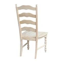 International Concepts Maine Ladderback Chairs, Wood, Set Of 2 -Home Table Chair Store 41Q8OwaapPL