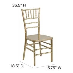 Flash Furniture 2 Pack HERCULES PREMIUM Series Gold Resin Stacking Chiavari Chair 20 Flash Furniture 2 Pack HERCULES PREMIUM Series Gold Resin Stacking Chiavari Chair -Home Table Chair Store 41QHEd1A2IL
