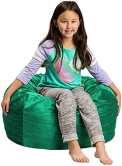 Sofa Sack - Plush, Ultra Soft Kids Bean Bag Chair - Memory Foam Bean Bag Chair With Microsuede Cover - Stuffed Foam Filled Furniture And Accessories For Kids Room - 2' Royal Blue -Home Table Chair Store 41RqumClM7L. AC