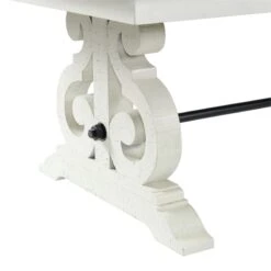 Picket House Furnishings Stanford 6PC Dining Set In White -Home Table Chair Store 41SAX6xn9TL