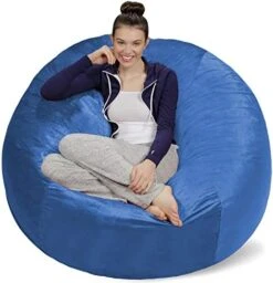Sofa Sack - Plush Ultra Soft Bean Bags Chairs For Kids, Teens, Adults - Memory Foam Beanless Bag Chair With Microsuede Cover - Foam Filled Furniture For Dorm Room - Charcoal 5' (AMZBB-5SK-CS03) 29 Sofa Sack - Plush Ultra Soft Bean Bags Chairs For Kids, Teens, Adults - Memory Foam Beanless Bag Chair With Microsuede Cover - Foam Filled Furniture For Dorm Room - Charcoal 5' (AMZBB-5SK-CS03) -Home Table Chair Store 41UWUDeW4aL. AC
