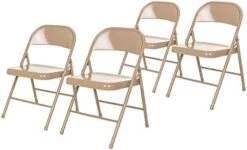 OEF Furnishings (4 Pack) Steel Folding Chairs, Grey 15 OEF Furnishings (4 Pack) Steel Folding Chairs, Grey -Home Table Chair Store 41Uc031AHUL. AC