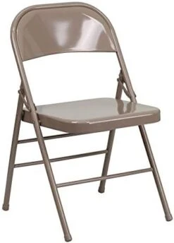 Flash Furniture 2 Pack HERCULES Series Triple Braced & Double Hinged Red Metal Folding Chair -Home Table Chair Store 41UjX3CCiGL. AC