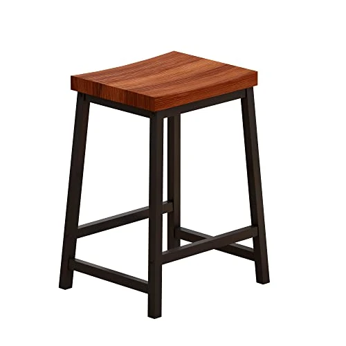 LINGTOM 4-Piece Family Kitchen Table Set, Oak Wooden Panel With Metal Frame For 4 People, Suitable For Kitchen Tables, Bar Counter Tables… 6 LINGTOM 4-Piece Family Kitchen Table Set, Oak Wooden Panel With Metal Frame For 4 People, Suitable For Kitchen Tables, Bar Counter Tables… - Image 4