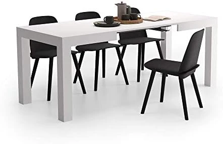 Mobili Fiver, First Extendable Table, Rustic Oak, Laminate-Finished, Made In Italy 11 Mobili Fiver, First Extendable Table, Rustic Oak, Laminate-Finished, Made In Italy - Image 9