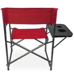 Black Sierra Everyday Directors Chair, Folding With Cup Holder, Portable Chair For Camping, Fishing, Yard, Sports, Hunting, Indoor -Home Table Chair Store 41VP7OCIURL