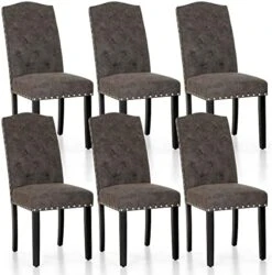 MAISON ARTS Velvet Tufted Dining Chairs Set Of 4, Upholstered Dining Room Chairs With Ring Pull Trim & Button Back Modern Dinner Chairs With Solid Wood Legs For Kitchen Dining Room (Black,4pcs) 24 MAISON ARTS Velvet Tufted Dining Chairs Set Of 4, Upholstered Dining Room Chairs With Ring Pull Trim & Button Back Modern Dinner Chairs With Solid Wood Legs For Kitchen Dining Room (Black,4pcs) -Home Table Chair Store 41VpRM715L. AC