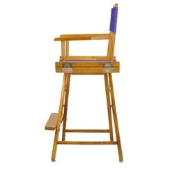 Casual Home 220-05/021-41 Honey Oak Director Chair 24" - Counter Height OakFrame/Purple Canvas 9 Casual Home 220-05/021-41 Honey Oak Director Chair 24" - Counter Height OakFrame/Purple Canvas -Home Table Chair Store 41WT5cqHv6L