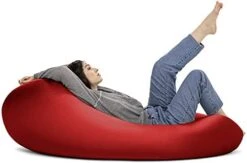 Jaxx Nimbus Spandex Bean Bag Chair For Adults-Furniture For Rec, Family Rooms And More, Large, Navy 19 Jaxx Nimbus Spandex Bean Bag Chair For Adults-Furniture For Rec, Family Rooms And More, Large, Navy -Home Table Chair Store 41WUNrtpInS. AC