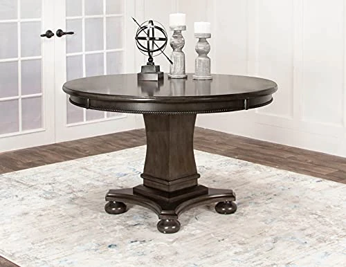 Sunset Trading Vegas Dining And Poker Table, 2 In 1 Game, Gray/Black/Off-white 8 Sunset Trading Vegas Dining And Poker Table, 2 In 1 Game, Gray/Black/Off-white - Image 6