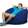 ULTIMATE SACK 3000 (3 Ft.) Bean Bag Chair: Giant Foam-Filled Furniture - Machine Washable Covers, Durable Inner Liner, 100% Virgin Foam. Comfy Bean Bag Chair. (Electric Blue, Suede) 2 ULTIMATE SACK 3000 (3 Ft.) Bean Bag Chair: Giant Foam-Filled Furniture - Machine Washable Covers, Durable Inner Liner, 100% Virgin Foam. Comfy Bean Bag Chair. (Electric Blue, Suede) -Home Table Chair Store 41Wkl6hMzyL