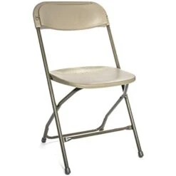 Rhino Series Plastic Folding Chair (5 Pack) - 800 Lb Static Tested - Perfect For Events And Party Rentals - Durable, Storable, And Lightweight (White) -Home Table Chair Store 41Xq6E642JL