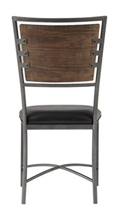 Homelegance 5606S Two-Pack Fideo Industrial Style Dining Chairs, Pine, Brown 9 Homelegance 5606S Two-Pack Fideo Industrial Style Dining Chairs, Pine, Brown -Home Table Chair Store 41Yj86qrR9L