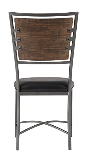 Homelegance 5606S Two-Pack Fideo Industrial Style Dining Chairs, Pine, Brown 6 Homelegance 5606S Two-Pack Fideo Industrial Style Dining Chairs, Pine, Brown - Image 4