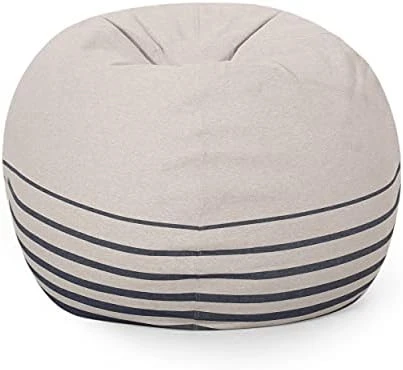 Christopher Knight Home Hudgeons 5 Foot Striped Bean Bag - Natural/Brown Stripes 14 Christopher Knight Home Hudgeons 5 Foot Striped Bean Bag - Natural/Brown Stripes - Image 12