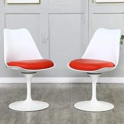 Bacyion Swivel Dining Chair Set For 2 - Mid-Century Modern Dining Room Chairs Pedestal Leisure Chairs, White Kitchen Chairs Set Of 2 Pieces (Highclass Grey) 20 Bacyion Swivel Dining Chair Set For 2 - Mid-Century Modern Dining Room Chairs Pedestal Leisure Chairs, White Kitchen Chairs Set Of 2 Pieces (Highclass Grey) -Home Table Chair Store 41a4K4mlSuL. AC