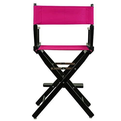 Casual Home 220-02/021-30 Director Chair 24" - Counter Height BlackFrame/Magenta Canvas 5 Casual Home 220-02/021-30 Director Chair 24" - Counter Height BlackFrame/Magenta Canvas - Image 3