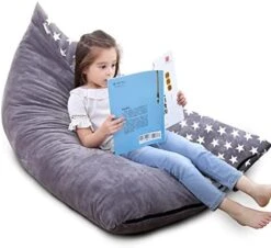 Stuffed Animal Storage Bean Bag Chair Cover(No Filler Included) Stuffable Bean Bag - Stuffed Animal Bean Bag Storage For Kids & Teans Super Soft And Comfortable Bean Bag Stuffed Animal Storage Extra Large - Round Blue -Home Table Chair Store 41bxtSRTfYL. AC