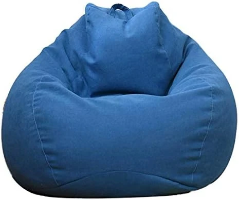 WAQIA Stuffed Animal Storage Bean Bag Chair Cover (No Filler) - Stuffable Zipper Beanbag Cover-Cotton Linen Memory Foam Beanbag Replacement Cover For Adults And Kids Without Filling 12 WAQIA Stuffed Animal Storage Bean Bag Chair Cover (No Filler) - Stuffable Zipper Beanbag Cover-Cotton Linen Memory Foam Beanbag Replacement Cover For Adults And Kids Without Filling - Image 10