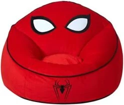 Idea Nuova Marvel Spider-Man Micromink Bean Bag Chair, Large -Home Table Chair Store 41ceZ4rTEwL. AC