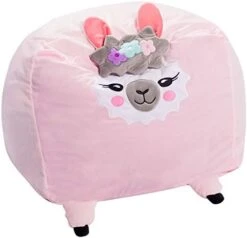 Posh Creations Large Bean Bag Soft Cozy Animal Chair For Bedrooms, Kids Lounger, Large-24 Inch, Chevron Green And White (sdfds) -Home Table Chair Store 41d4DLQktdL. AC