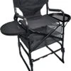 Tuscany Pro Adjustable Seat Height Portable Heavy Duty Tall Director Chair With Carry Bag -Home Table Chair Store 41dnPOe1aDL