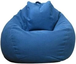 WAQIA Stuffed Animal Storage Bean Bag Chair Cover (No Filler) - Stuffable Zipper Beanbag Cover-Cotton Linen Memory Foam Beanbag Replacement Cover For Adults And Kids Without Filling 19 WAQIA Stuffed Animal Storage Bean Bag Chair Cover (No Filler) - Stuffable Zipper Beanbag Cover-Cotton Linen Memory Foam Beanbag Replacement Cover For Adults And Kids Without Filling -Home Table Chair Store 41gyeRQXW1L. AC