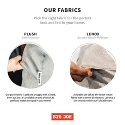 Big Joe Fuf XXL Cover Only Machine Washable, Black Lenox 11 Big Joe Fuf XXL Cover Only Machine Washable, Black Lenox -Home Table Chair Store 41hLThcVG6L 1