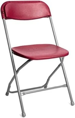 Rhino Series Plastic Folding Chair (5 Pack) - 800 Lb Static Tested - Perfect For Events And Party Rentals - Durable, Storable, And Lightweight (White) -Home Table Chair Store 41iHBj71bL. AC