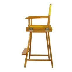 Casual Home 220-05/021-34 Director Chair 24" - Counter Height Honey OakFrame/Gold Canvas -Home Table Chair Store 41ihzStxy0L