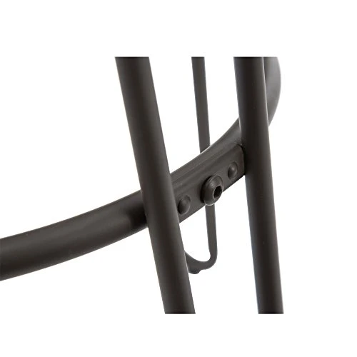 NOBPEINT 3 Piece Bar Table Set 2 Stools Bistro Pub Kitchen Dining Furniture, Rustic Brown 7 NOBPEINT 3 Piece Bar Table Set 2 Stools Bistro Pub Kitchen Dining Furniture, Rustic Brown - Image 5