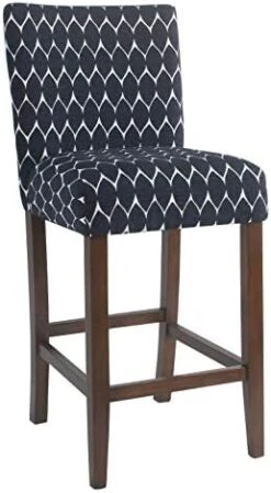 HomePop Upholstered Counter Height Barstool, 24-Inch, Suri Blue & Parsons Classic Upholstered Accent Dining Chair, Set Of 2, Suri Blue -Home Table Chair Store 41kawmvpY8L. AC