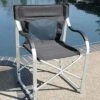 FAULKNER 43948 Dlx. Director Chair Black -Home Table Chair Store 41keC4acU2L