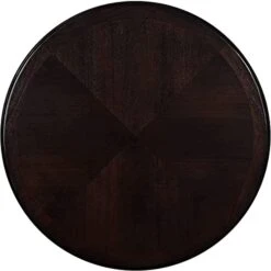 New Classic Furniture Gia 5-Piece Round Counter Height Dining Set With 1 Dining Table And 4 Chairs, 42-Inch, Ebony -Home Table Chair Store 41lKhwFRt8L