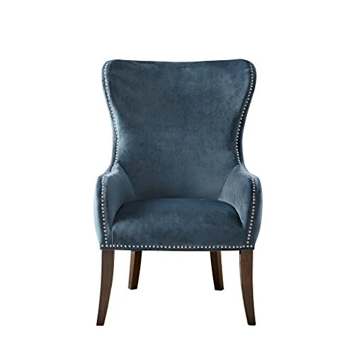 Madison Park Hancock Button Tufted Back Accent Chair Blue See Below (FPF18-0468) 6 Madison Park Hancock Button Tufted Back Accent Chair Blue See Below (FPF18-0468) - Image 4