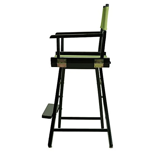 Casual Home 220-02/021-72 Director Chair 24" - Counter Height BlackFrame/Lime Green Canvas 5 Casual Home 220-02/021-72 Director Chair 24" - Counter Height BlackFrame/Lime Green Canvas - Image 3