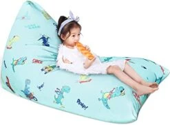 Stuffed Animal Storage Bean Bag Chair For Kids And Adults, Luxury Velvet Stuffed Animal Storage, Stuffie Seat - Cover ONLY(Sweet Pink 200L/52 Gal) -Home Table Chair Store 41ocR8q1hSL. AC