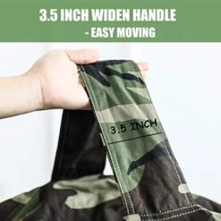 CALA Stuffed Animal Storage Bean Bag Chair-Cover Only- Extra Large 38" Kids Soft Toy Storage - 100% Cotton Canvas Bean Bag Chair(Camouflage) -Home Table Chair Store 41pPIvlzoAL