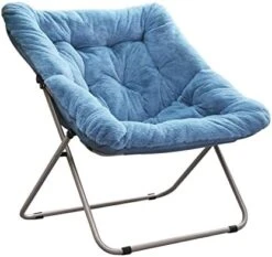 Tiita Saucer Chair, Soft Faux Fur Oversized Folding Accent Chair, Soft Furry Lounge Lazy Chair, Metal Frame Moon Chair For Bedroom, Living Room, Dorm Rooms, Garden And Courtyard 30 Tiita Saucer Chair, Soft Faux Fur Oversized Folding Accent Chair, Soft Furry Lounge Lazy Chair, Metal Frame Moon Chair For Bedroom, Living Room, Dorm Rooms, Garden And Courtyard -Home Table Chair Store 41pRWYiGzFL. AC