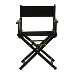 Casual Home Director's Chair ,Black Frame/Black Canvas,18" - Classic Height 11 Casual Home Director's Chair ,Black Frame/Black Canvas,18" - Classic Height -Home Table Chair Store 41pZk7MYFxL