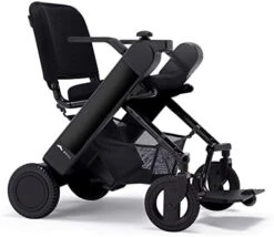 WHILL Model F Power Chair - Convenience And Performance - With Foldable Design, Smart Technology, And Remote Control Via App - A Perfect Mobility Solution For Adults And Elderly. - Black (One Size) -Home Table Chair Store 41qAah9 pOL. AC